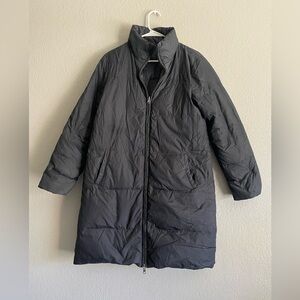 Eileen Fisher Black Puffer Coat